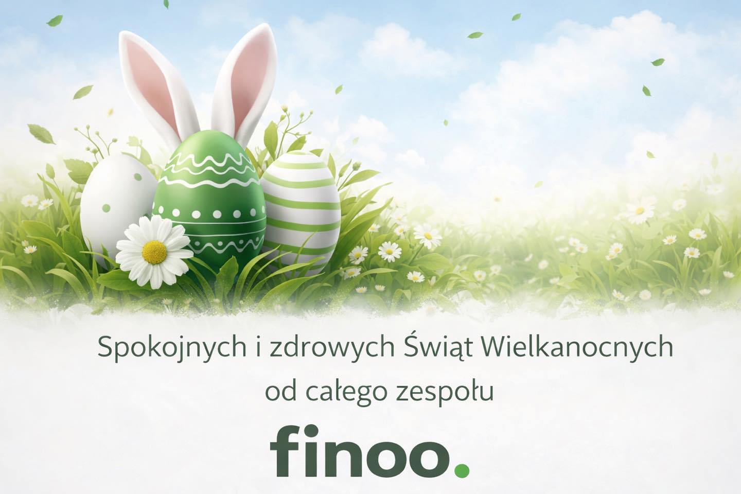 Z okazji Świąt Wielkanocnych życzymy Wam spokoju, radości i chwili prawdziwego odpoczynku.
Wesołych Świąt od całego zesp
